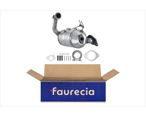 Diesel particulate filter silicon carbide - Easy2Fit Kit - Set with mounting parts 8LH 366 081-251 Hella