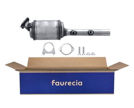 Diesel particulate filter silicon carbide - Easy2Fit Kit - Set with mounting parts 8LH 366 081-261 Hella