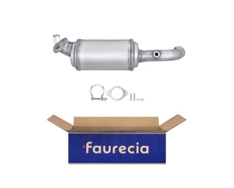 Diesel particulate filter silicon carbide - Easy2Fit Kit - Set with mounting parts 8LH 366 081-301 Hella