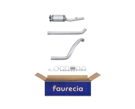 Diesel particulate filter silicon carbide - Easy2Fit Kit - Set with mounting parts 8LH 366 081-351 Hella