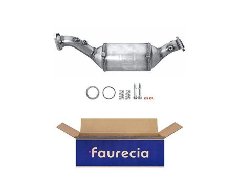 Diesel particulate filter silicon carbide - Easy2Fit Kit - Set with mounting parts 8LH 366 081-401 Hella