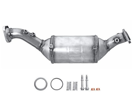 Diesel particulate filter silicon carbide - Easy2Fit Kit - Set with mounting parts 8LH 366 081-401 Hella, Image 2