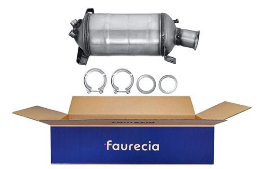Diesel particulate filter silicon carbide - Easy2Fit Kit - Set with mounting parts 8LH 366 081-481 Hella