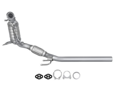 Diesel particulate filter silicon carbide - Easy2Fit Kit - Set with mounting parts 8LH 366 081-501 Hella, Image 2