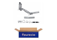 Diesel particulate filter silicon carbide - Easy2Fit Kit - Set with mounting parts 8LH 366 081-511 Hella