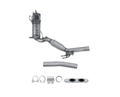 Diesel particulate filter silicon carbide - Easy2Fit Kit - Set with mounting parts 8LH 366 081-531 Hella, Image 2