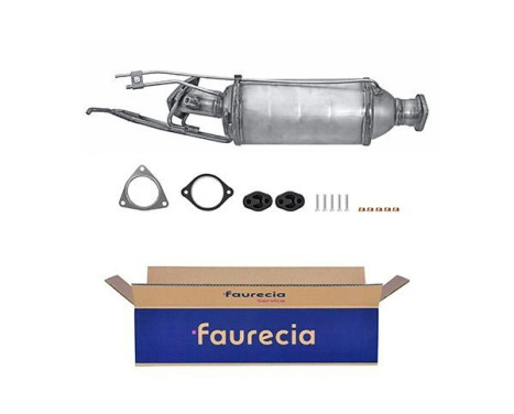 Diesel particulate filter silicon carbide - Easy2Fit Kit - Set with mounting parts 8LH 366 081-591 Hella