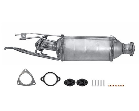 Diesel particulate filter silicon carbide - Easy2Fit Kit - Set with mounting parts 8LH 366 081-591 Hella, Image 2