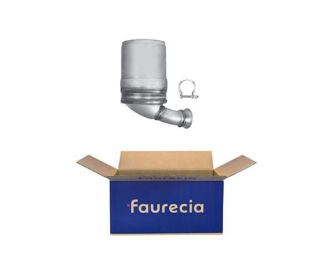 Particulate filter cordierite - Easy2Fit Kit - Set with mounting parts 8LG 366 070-211 Hella