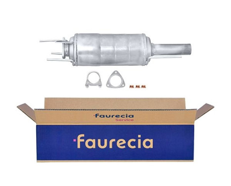 Particulate filter cordierite - Easy2Fit Kit - Set with mounting parts 8LG 366 070-701 Hella