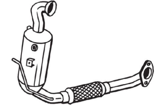 Particulate filter, exhaust system 097-706 Bosal