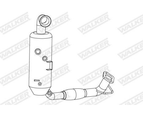 Particulate filter, exhaust system 73380 Walker