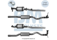 Particulate filter, exhaust system BM11694HP BM Catalysts