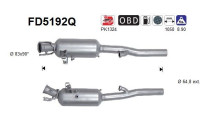 Particulate filter, exhaust system FD5192Q AS