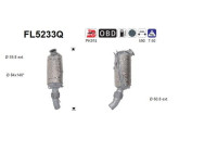 Particulate filter, exhaust system FL5233Q AS