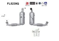 Particulate filter, exhaust system FL5239Q AS