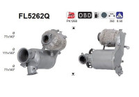 Particulate filter, exhaust system FL5262Q AS