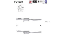 Particulate filter FD1038 AS