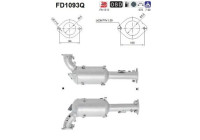 Particulate filter FD1093Q AS