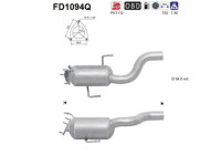 Particulate filter FD1094Q AS
