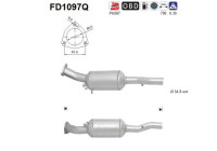 Particulate filter FD1097Q AS