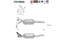 Particulate filter FD1098Q AS