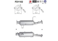 Particulate filter FD1102 AS