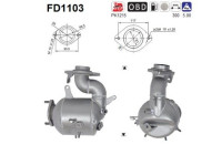 Particulate filter FD1103 AS