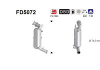 Particulate filter FD5072 AS