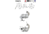 Particulate filter FD5073 AS