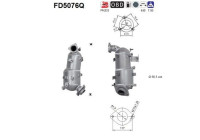 Particulate filter FD5076Q AS