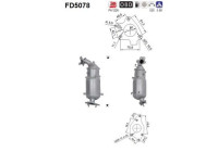 Particulate filter FD5078 AS