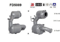 Particulate filter FD5089 AS