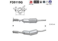 Particulate filter FD5115Q AS