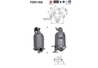 Particulate filter FD5118Q AS