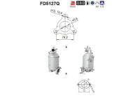 Particulate filter FD5127Q AS