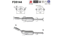 Particulate filter FD5144 AS