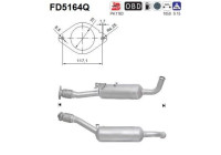 Particulate filter FD5164Q AS