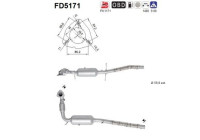 Particulate filter FD5171 AS