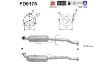 Particulate filter FD5175 AS