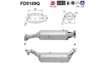 Particulate filter FD5189Q AS