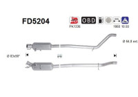 Particulate filter FD5204 AS
