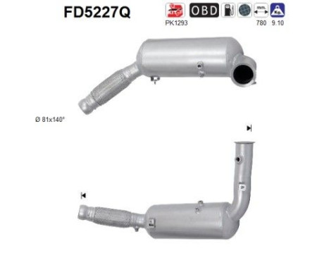 Particulate filter FD5227Q AS