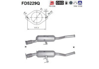 Particulate filter FD5229Q AS