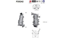 Particulate filter FD5242 AS