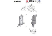 Particulate filter FD5263 AS