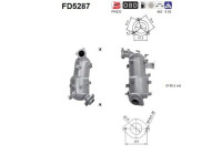 Particulate filter FD5287 AS