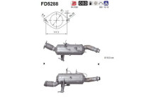 Particulate filter FD5288 AS