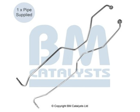 Pressure line, pressure sensor (particulate filter) PP11029B BM Catalysts