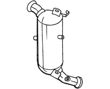 Soot/Particulate Filter, exhaust system 095-132 Bosal